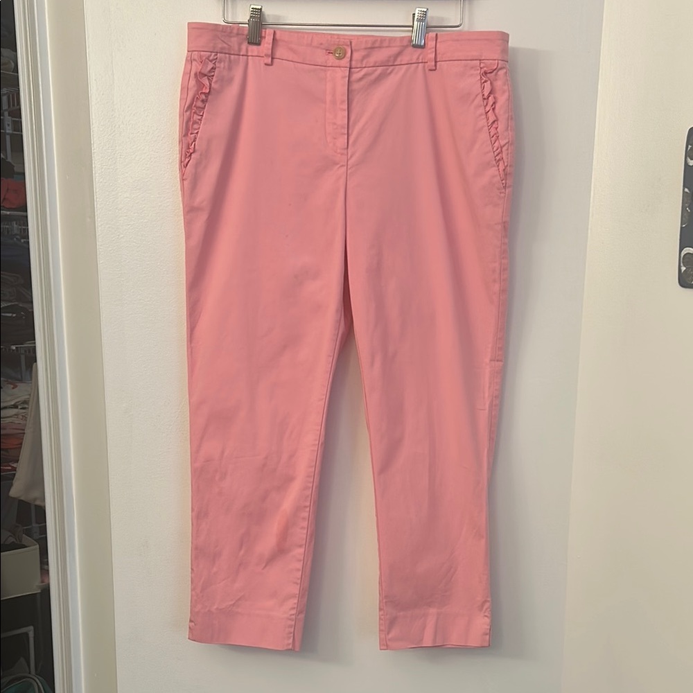 Ann Taylor Vibrant Pink Trousers